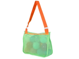 Bolsa De Armazenamento De Malha Para Brinquedos De Praia Yuysan 21x25x8cm Verde (aa10)