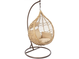 Poltrona DKD HOME DECOR Rotim (100 x 70 x 185 cm - Bege Alumínio) 