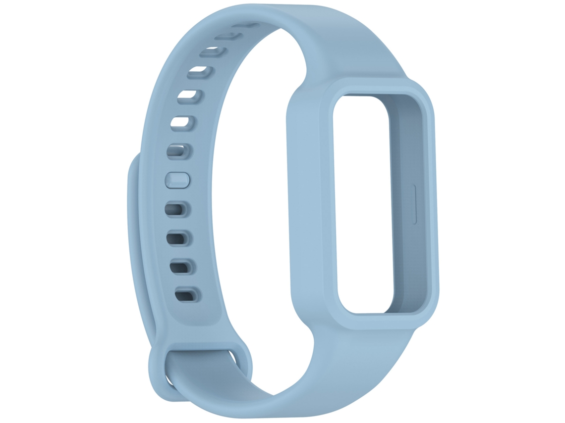 Pulseira De Silicone Para Xiaomi Band 9 Active Azul Panoona