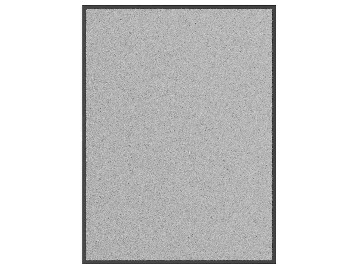 Doormat, Doormats Vidaxl Cinzeto Polipropileno (80 X 120 Cm)