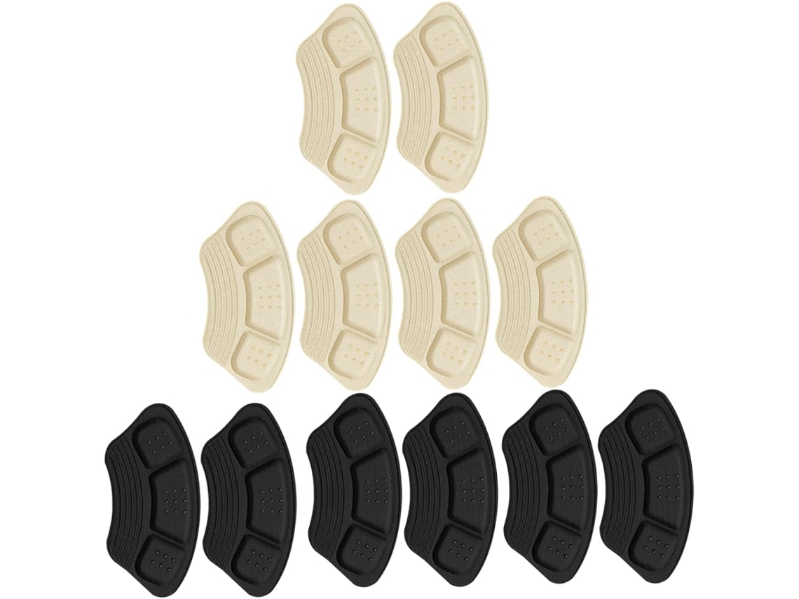 Beavorty Conjunto De 6 Pares Protetores Calcanhar Antiderrapantes E Confortáveis Para Sapatos Femininos, Evitando Que O