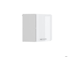 Unidade de canto alto VICCO R-Line branco brilhante 57 cm