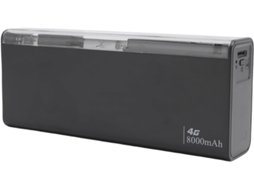 Roteador Hotspot Móvel 4g Lte Wi fi de Banda Dupla de 300 Mbps/5,8 Ghz, Bateria de 8.000 Mah SFUSHOS