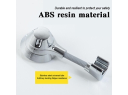 Lurelia Suporte Adesivo Para Chuveiro Abs Rotação 360º Ajustável Universal Sem Furação Ref 372