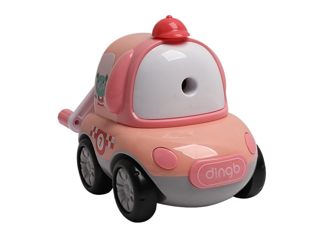 Apontador De Lápis Manual Criativo E Divertido Carro Esporte Rosa*
