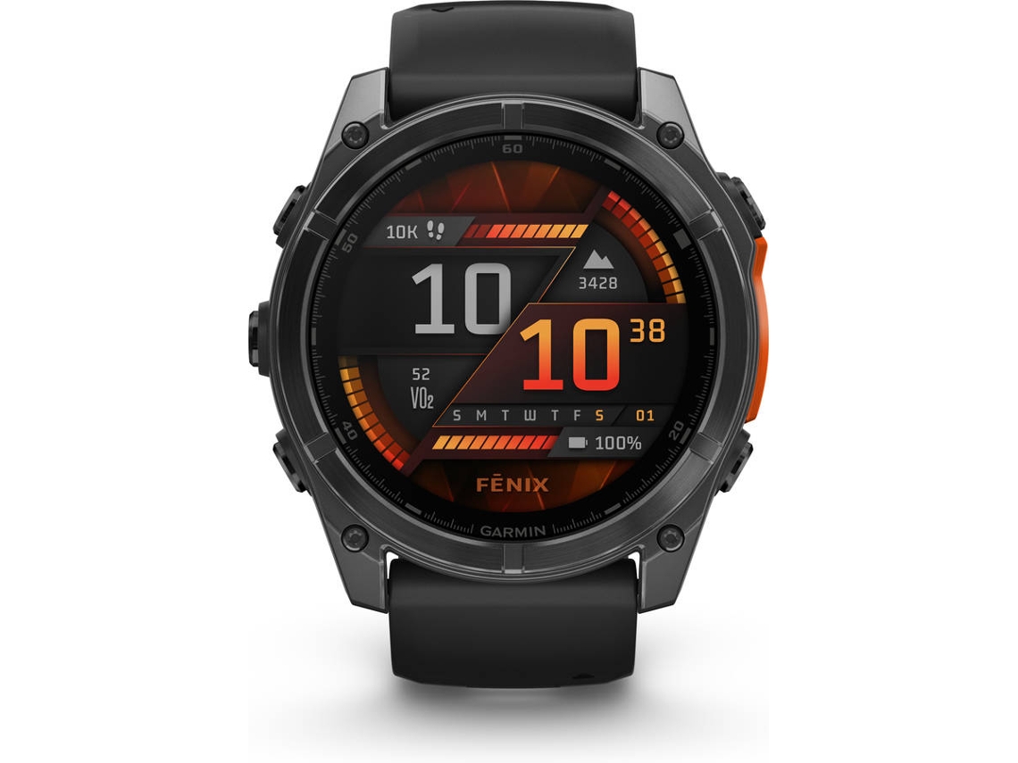 Relógio Desportivo GARMIN Fénix 8 (51mm - Preto)