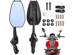 Retrovisores Para Motocicletas E Scooters Hd Antirreflexo E Antivibração Para Pilotagem Urbana, Gokoco