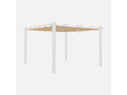 Cobertura De Substituição Para Pérgola 3x4m, Bege
