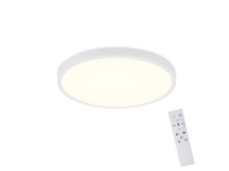 Luz de Teto Plana Led Regulável 28W Controle Remoto 3000K-6500K 30Cm Lâmpada Branca para Cozinha Sala de Estar Corredor Quarto Banheiro NETTLIFE