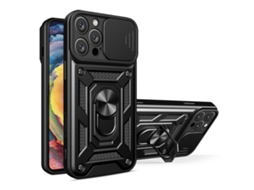 Capa Para Iphone 16 Pro Max - Tampa Deslizante Para Câmera - Tpu Pc