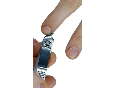 Conjunto De 3 Cortadores De Unhas Touchbeauty Prata Pequeno, Médio E Grande