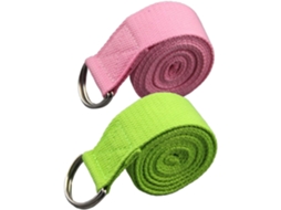 Supvox 2 Unidades De Faixas Elásticas Para Exercícios Fitness E Ioga, Feitas Poliéster Algodão, Com