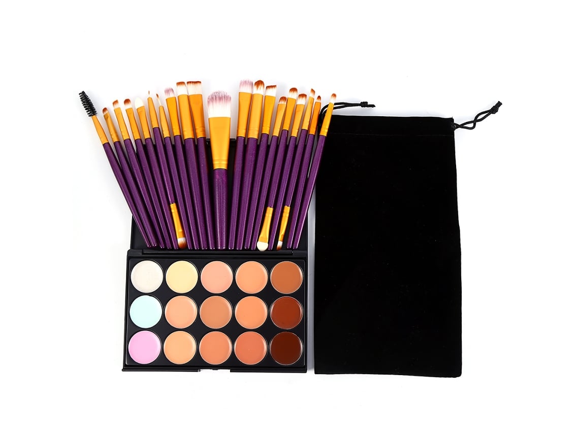 Conjunto De Pincéis De Maquiagem Concealer