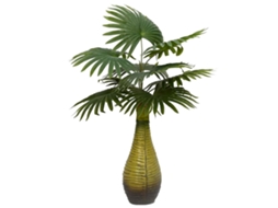 Vidaxl Planta De Palmeira Artificial 9 Folhas 65 Cm Verde