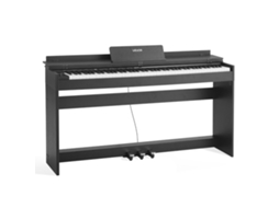 Piano Digital De 88 Teclas Contrapesadas Fone de Ouvido 1370 X 310 X 740 Mm Vevor