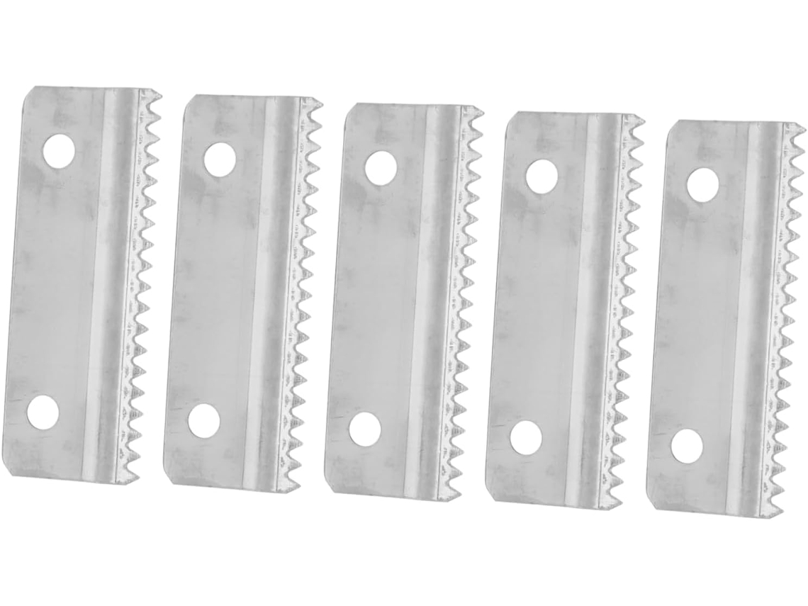 Conjunto de 5 folhas de reposicionamento para cortador dispensador de ferro Fita Adesiva, compatível com máquinas de encadeamento.