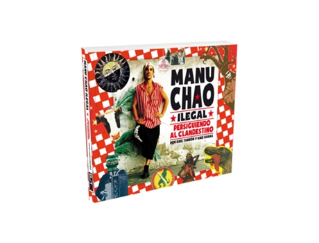 Livro Manu Chao Ilegal de Kike Babas (Espanhol)