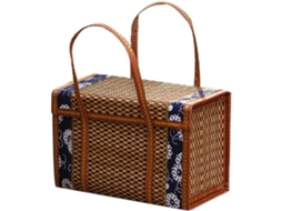 Cesta De Bambu Trançada À Mão Da Anneth Bamboo Products, Caixa De Armazenamento, Cesta Especial Para Gokoco