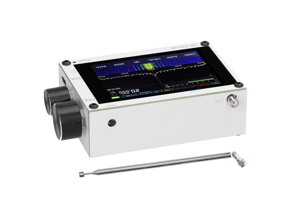 Laxiscreed Receptor Sdr Com Tela Sensível Ao Toque, Sem Fios, 50khz-2ghz, Acessório Industrial De 3.5 Polegadas