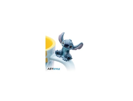 Caneca 3D Disney Hawaiian Stitch Asa 460 Ml LILO E STITCH