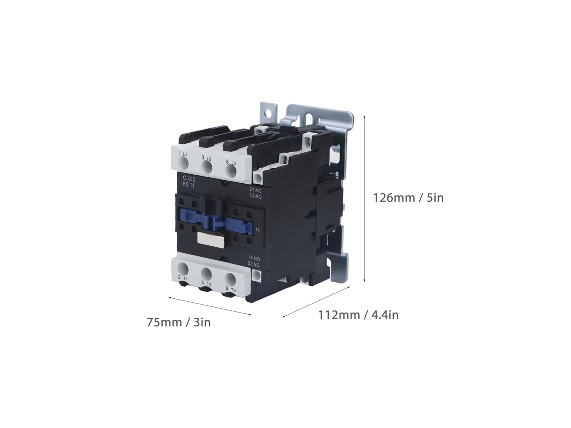 Contator Elétrico Ca 65a 3p 110v 1no 1nc