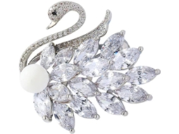Broche De 1, 53 Polegadas Em Formato De Pássaro, Ideal Para Casacos, Vestidos E Uso Diário Acessório Perfeito Para