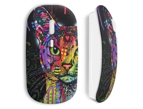 Rato Sem Fio Chat Colorido MANIACASE