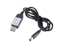 Cabo De Alimentação Usb 100 Cm Comprimento, Conector Macho-macho 5,5
