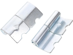 2 Dobradiças Para Porta De Caixa De Carga Reforçada 8,5x4,2x2,3