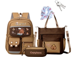 Mochilas Estilosas Para A Escola Mochila Escolar Fofa Com Faixa Refletora | Estojo, Material Escol Gokoco