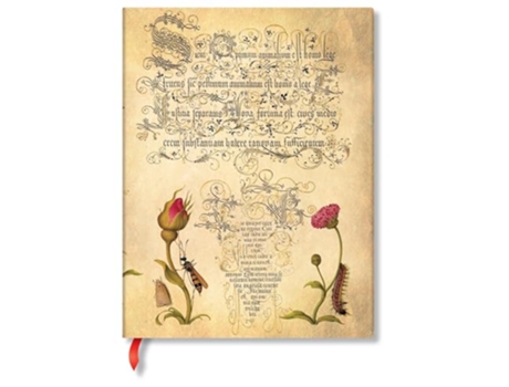 Livro Flemish Rose Ultra Unlined Hardcover Journal de Paperblanks (Inglês)