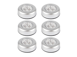 6 Pack Luzes Toque Sem Fios Led Adesivas para Armários Contadores RNEMITERY