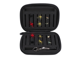 Kit de Moscas para Pesca com Mosca com Caixa Portátil