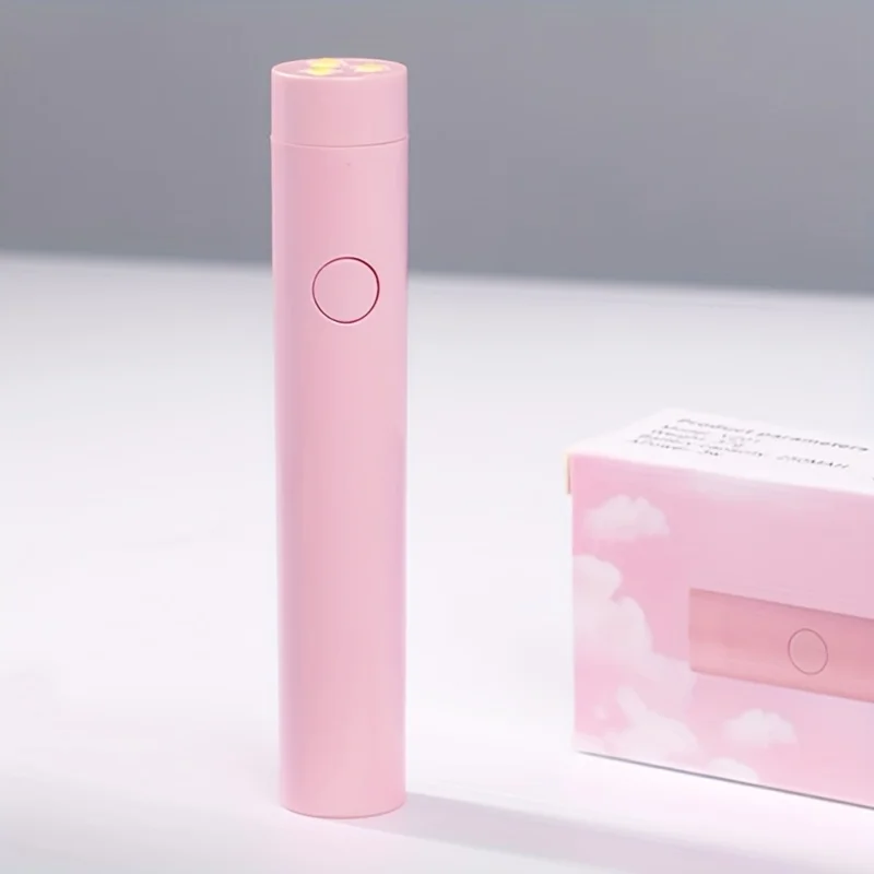 Secador De Unhas Portátil Recarregável Com Visor Led.