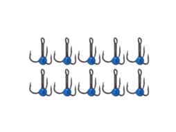 Gancho de Pesca de Gelo Inverno 10pcs Azul