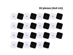 Adesivos de Estimulação Muscular Ems para Massagem. MDUG (30 Unidades, 4x4cm)