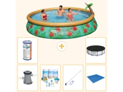 Bestway Piscina Bestway Fast Set Redonda - 457x84 Cm - 7-peças S21463