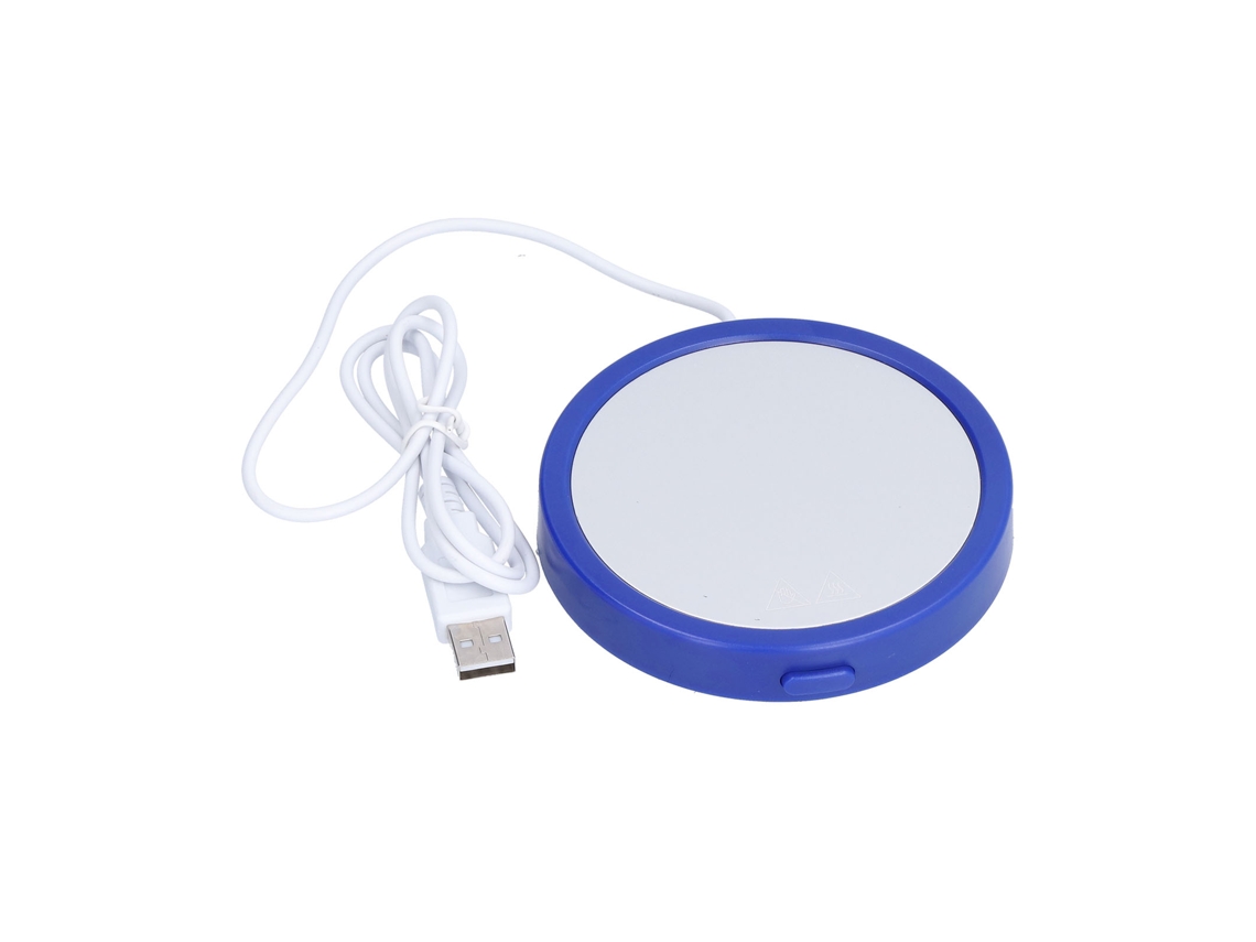 Laxiscreed Termo Usb Para Copo, Aquece E Isola Leite, Modelo Azul