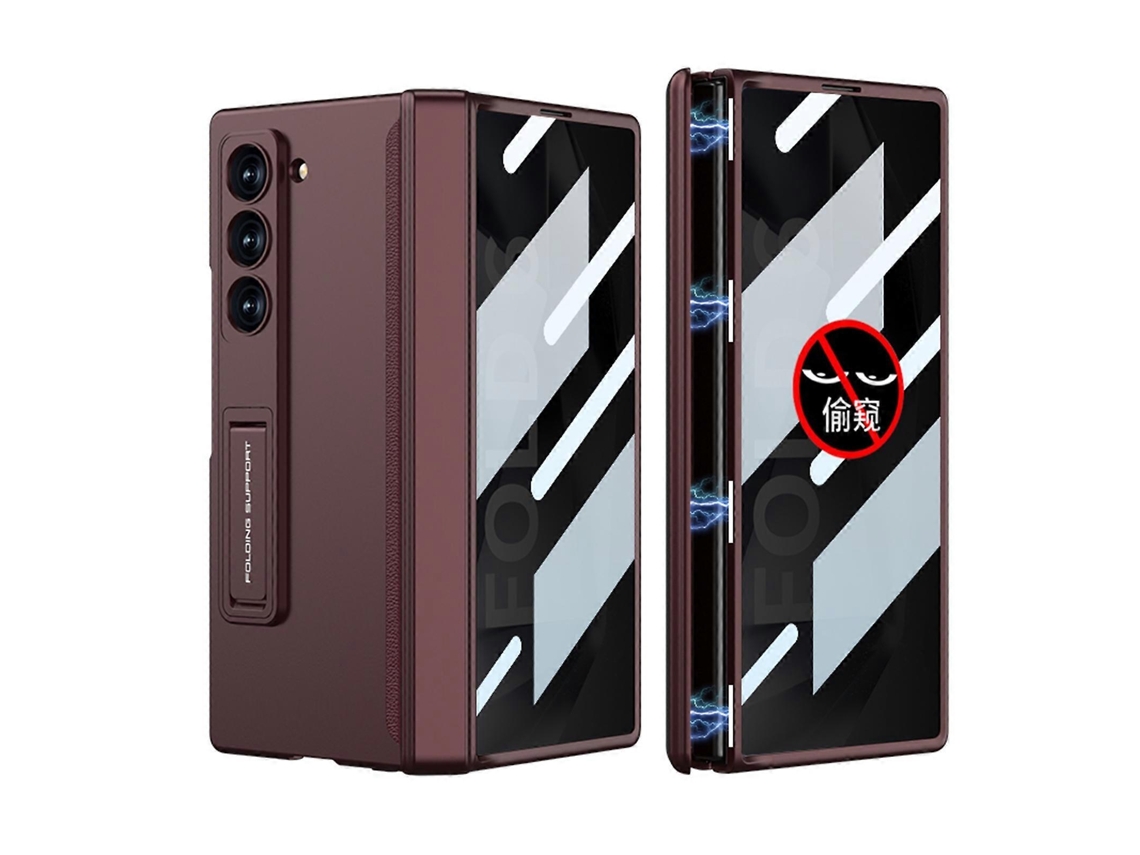 Capa De Celular Dobrável Magnética Com Cobertura Total Anti-espionagem Integrada Gkk Para Samsung Galaxy Z Fold6