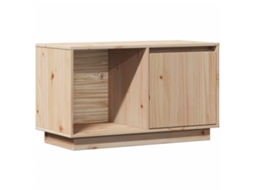 Tv Móvel 74x35x44 Cm Madeira de Pinho Maciça MAISON EXCLUSIVE