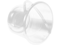 Balde De Água Fácil De Transportar Com Alça De Plástico Transparente E Sem Rebarbas.