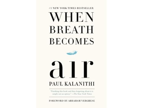 Livro When Breath Becomes Air de Paul Kalanithi (Inglês)