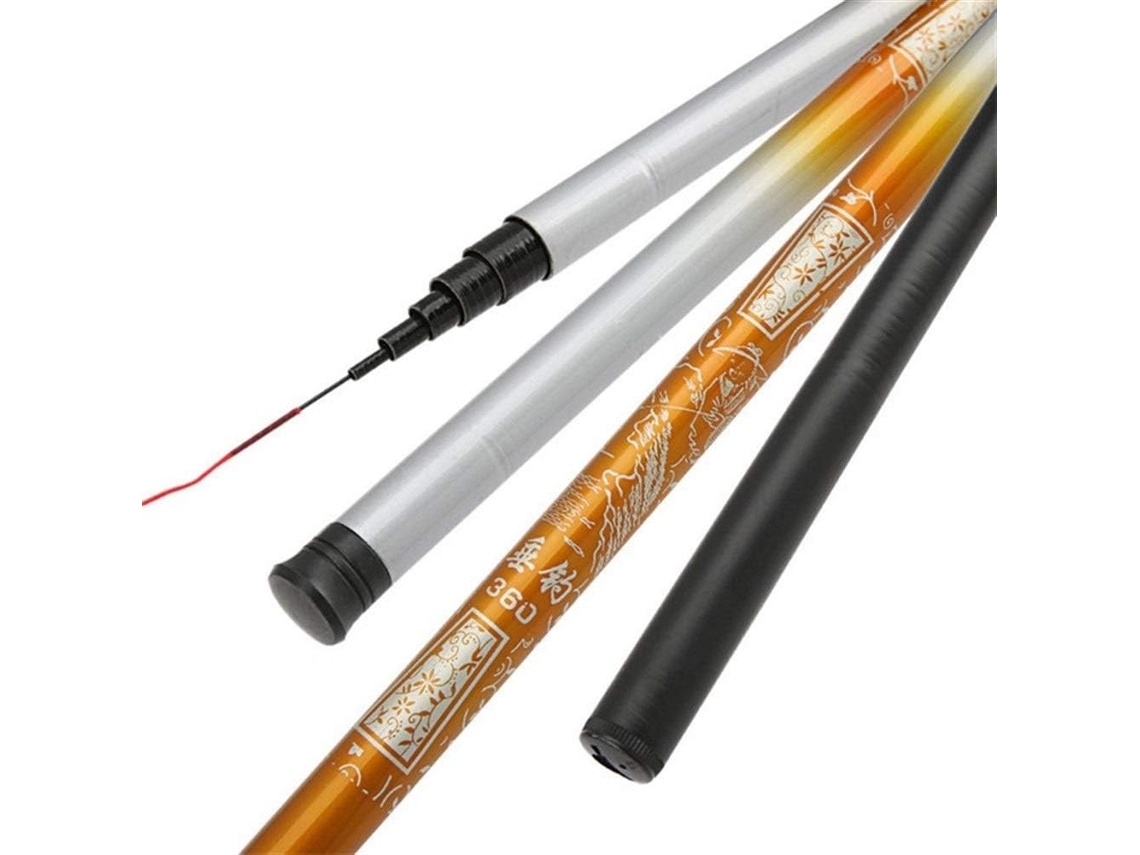 Vara de Pesca Carbono Água Versátil S/MARCA
