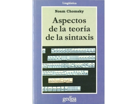 Livro Aspectos De La Teoria De La Sintaxis Da Editorial Gedisa Editorial De Noam Chomsky (espanhol)