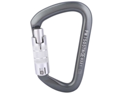 Carabina D de Alumínio para Escalada Master Lock