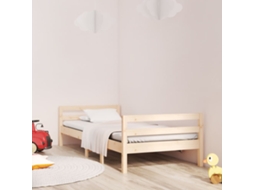 Vidaxl Cama Sem Colchão 90x190 Cm Madeira De Pinho Maciça