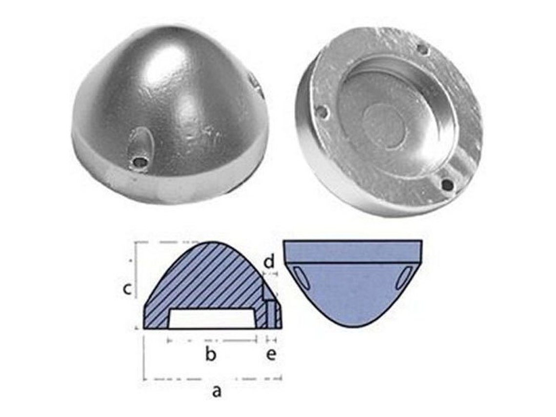 Ânodo Max Prop Ten00487 Prateado 39 Mmtecnoseal
