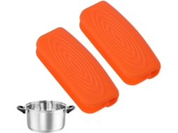 Cabos De Silicone Para Panelas E Frigideiras, Capa De Silicone Para Cabos