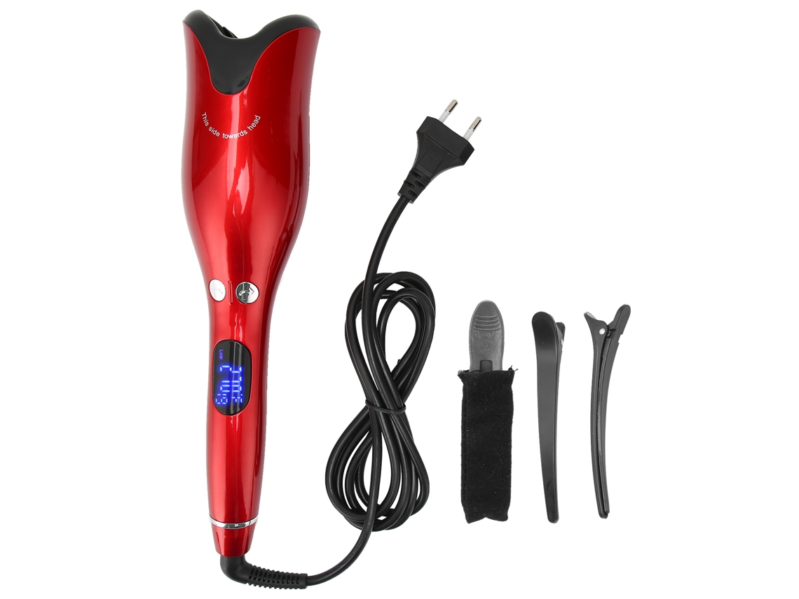 Modelador de Cachos Automático 2026 com Temperatura Constante, Haste Rotativa, 110/240V, Plugue UE, Ferramenta Profissional para Cabelo