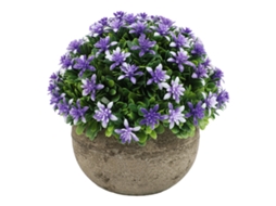 Plantas Artificiais de Alecrim em Vaso Arbustos Rústicos de Topiária para Decoração de Mesa na Sala de Estar NEVEANCE